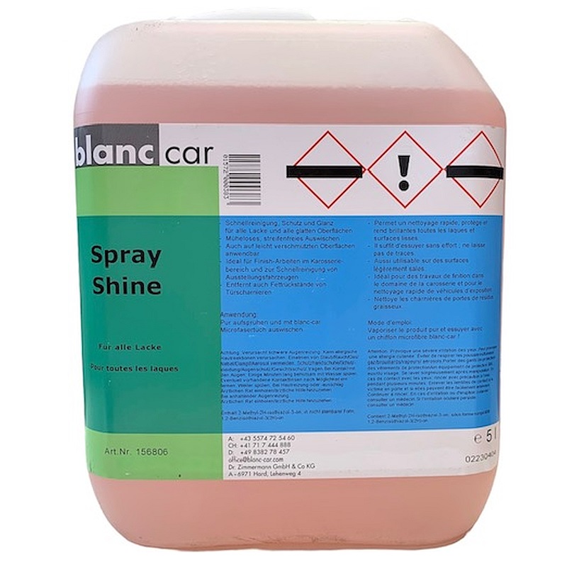 blanc car Spray Shine 5L Kanister