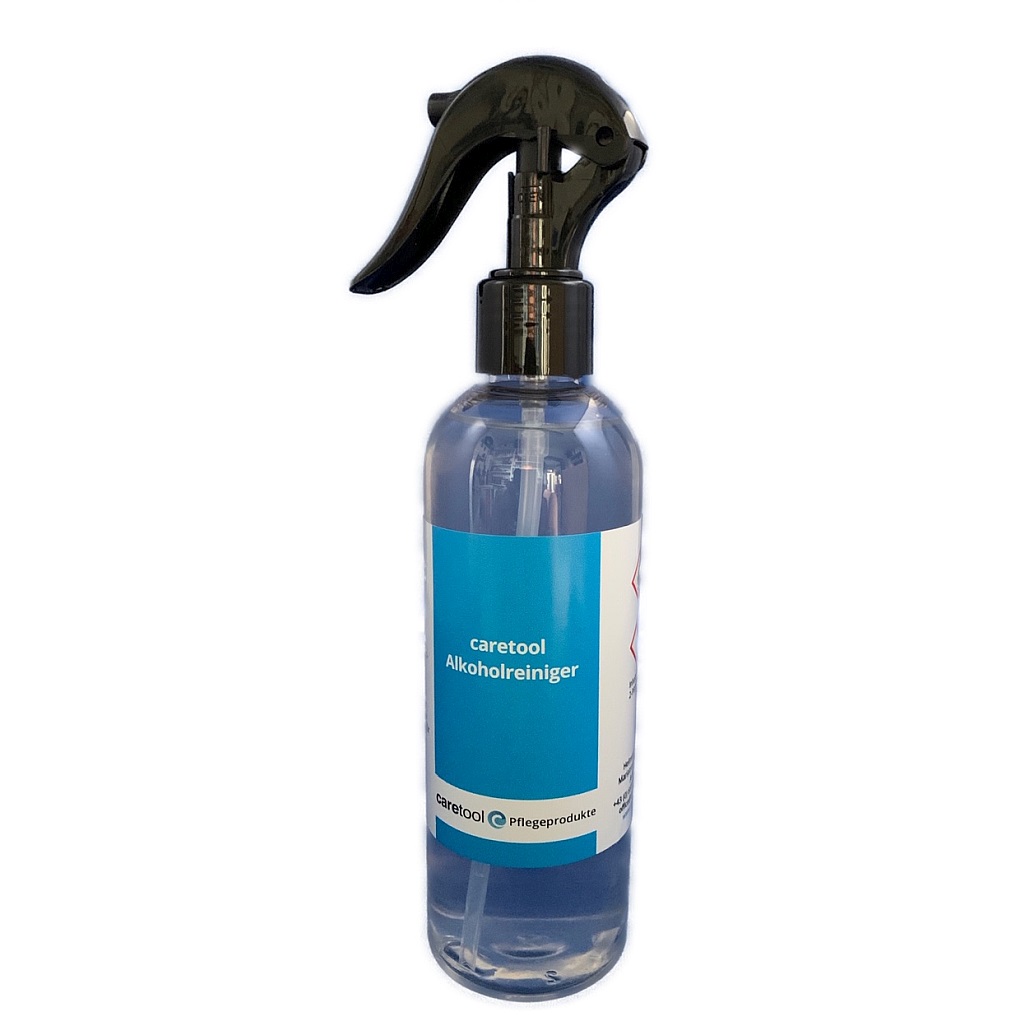 caretool Alkoholreiniger, 250ml Sprühflasche