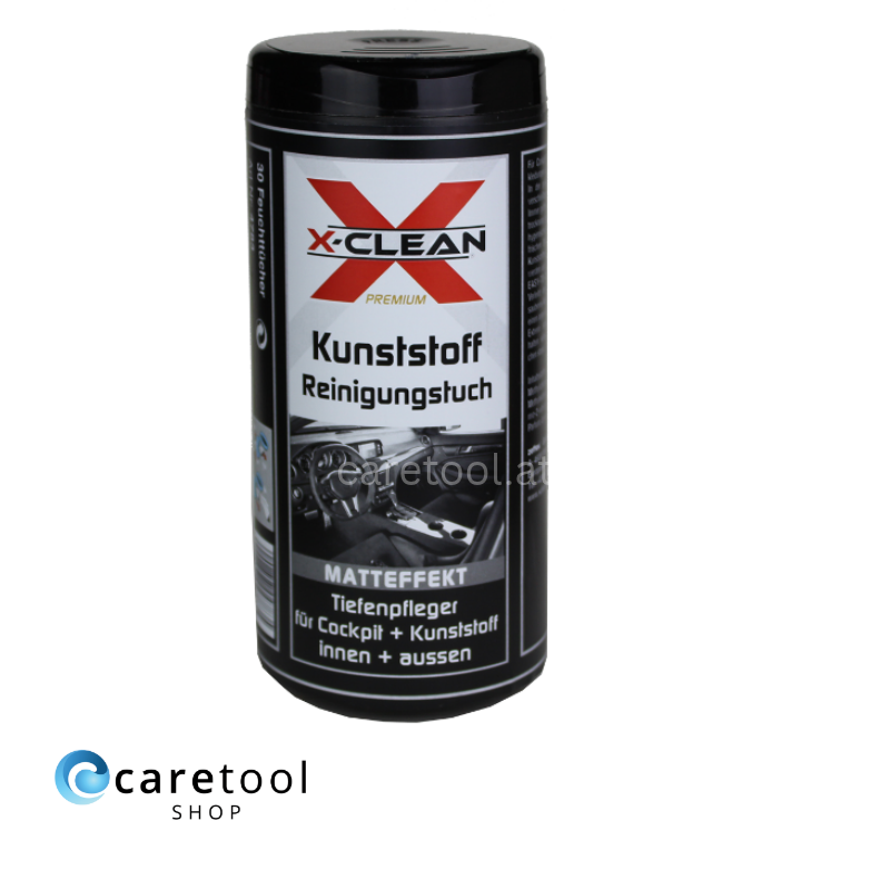 X-CLEAN Reinigungstücher Kunststoff Matt 30Stk.