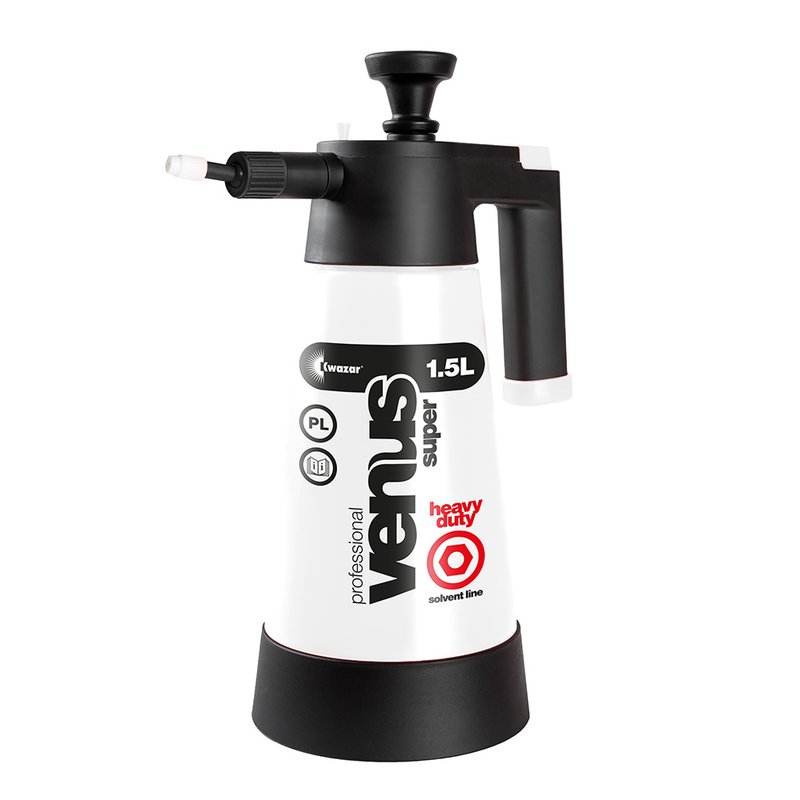 Kwazar Venus Super Pump Sprüher, 1,5L, HD Solvent Line