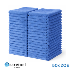 [ZOEb-50] ZOE 2-Seiten Ultra-Microfasertuch, blau, 440 g/m²,VE 50 Stk.