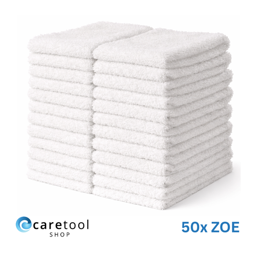 ZOE 2-Seiten Ultra-Microfasertuch, weiß, 440 g/m²,VE 50 Stk.