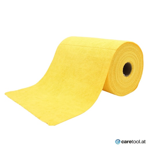 Tricot First Mikrofasertuch - Rolle, 75 Tücher, 30x30 cm (gelb)